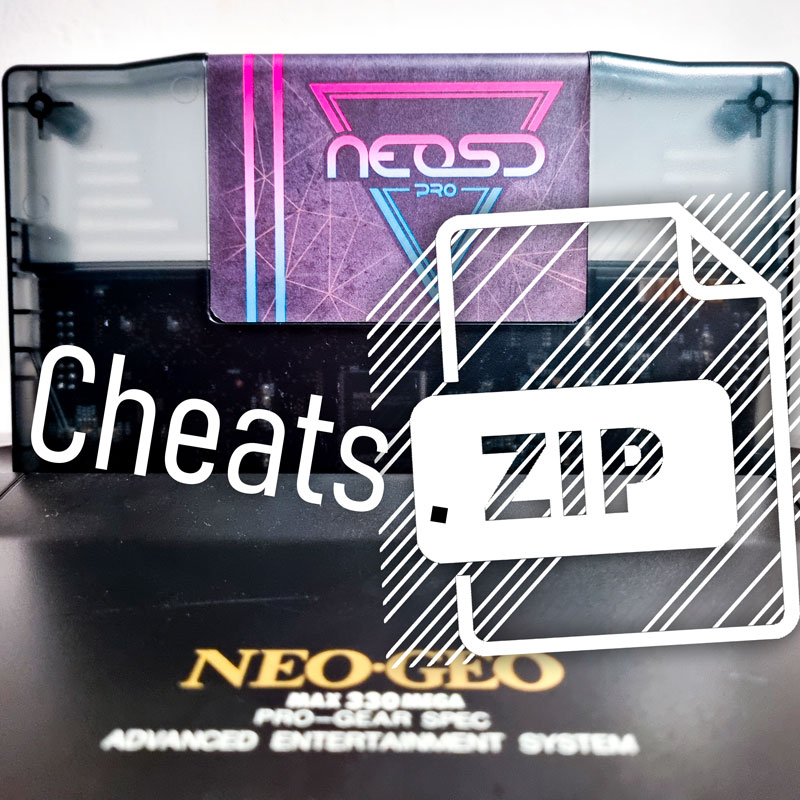 Astuce : Activer les cheats sur NeoSD PRO