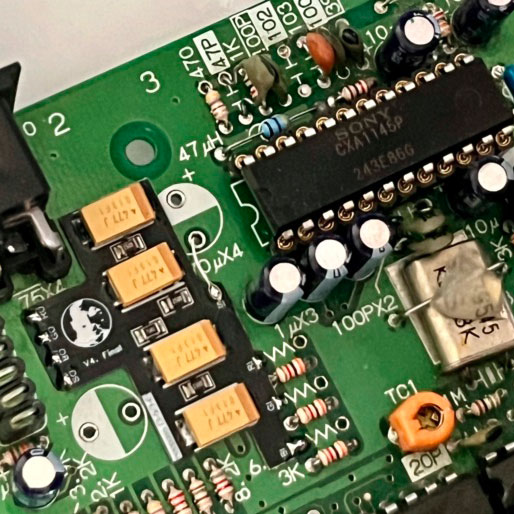 Repair log (nic034) – console NeoGeo AES 3-6 de Richard